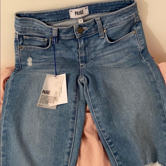 Paige Verdugo Cut Jeans - Picture 2 of 8